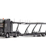 GCD 1:64 Mercedes-Benz Actros Auto Transporter – Black