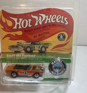 HOT WHEELS RLC ORANGE LIGHT MY FIREBIRD IN PROTECTO