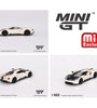 Mini GT 1:64 1964 Ford GT Prototype Heritage Edition White #622