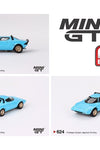 Mini GT 1:64 Lancia Stratos HF Stradale – Azzuro Chiaro – MiJo Exclusives