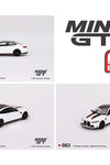 Mini GT 1:64 BMW M4 CSL – Alpine White – MiJo Exclusives