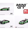 Mini GT 1:64 Lamborghini Huracan GT3 EVO2 Presentation Green