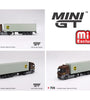 Mini GT 1:64 Mercedes-Benz Actros with 40 Ft Dry Container – UPS Europe