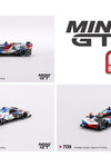 Mini GT 1:64 BMW M Hybrid V8 #25 BMW M Team RLL 2023 IMSA Sebring 12 Hrs 2nd Place