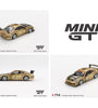 Mini GT 1:64 Nissan Silvia (S15) Top Secret D1GP- Gold