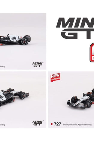 Mini GT 1:64 AlphaTauri AT04 #21 Nyck de Vries 2023 F1 2023 Australian GP #727