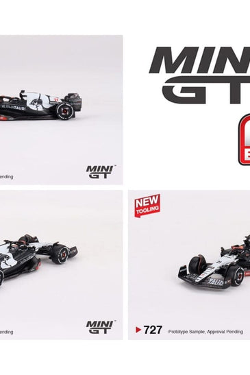 Mini GT 1:64 AlphaTauri AT04 #21 Nyck de Vries 2023 F1 2023 Australian GP #727
