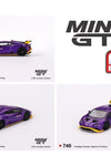 Mini GT 1:64 Lamborghini Huracán STO – Viola Pasifae – Mijo Exclusives