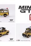 Mini GT 1:64 Land Rover Defender 110 1989 Camel Trophy Amazon Team Japan – MiJo Exclusives