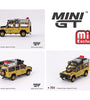 Mini GT 1:64 Land Rover Defender 110 1989 Camel Trophy Amazon Team Japan – MiJo Exclusives