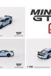 Mini GT 1:64 Ford Mustang Shelby GT500 Heritage Edition BLUE #758