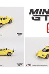 Mini GT 1:64 Lancia Stratos HF Stradale – Giallo Fly Yellow – MiJo Exclusives