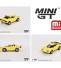 Mini GT 1:64 Lancia Stratos HF Stradale – Giallo Fly Yellow – MiJo Exclusives