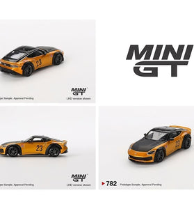 Mini GT 1:64 Nissan Z LB-NATION WORKS – LB Gold – Mijo Exclusives