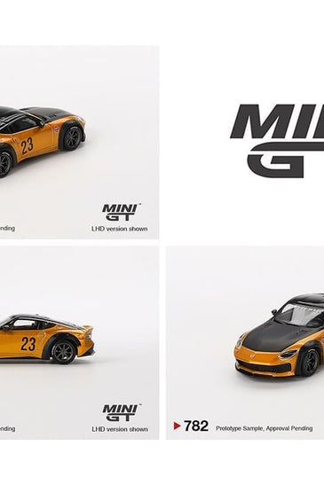 Mini GT 1:64 Nissan Z LB-NATION WORKS – LB Gold – Mijo Exclusives