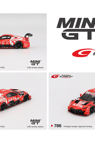 Mini GT 1:64 Japan Exclusive Honda NSX-GT “Type S” GT500 #8 “ARTA MUGEN NSX-GT ” ARTA 2023 SUPER GT Series