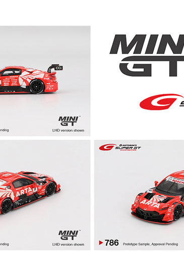 Mini GT 1:64 Japan Exclusive Honda NSX-GT “Type S” GT500 #8 “ARTA MUGEN NSX-GT ” ARTA 2023 SUPER GT Series