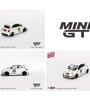 Mini GT 1:64 LB-WORKS x Abas Works ABARTH 595 Gara White #809