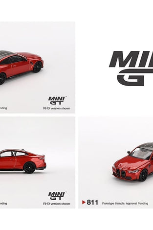 Mini GT 1:64 BMW M4 Competition (G82) Sakhir Orange LHD