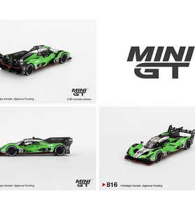 Mini GT 1:64 Lamborghini SC63 #63 Iron lynx 2024 IMSA Sebring 12 Hrs #816