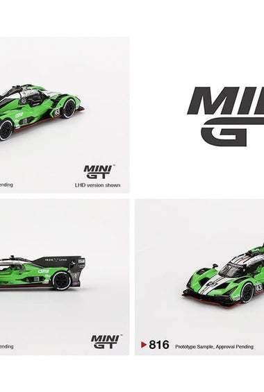 Mini GT 1:64 Lamborghini SC63 #63 Iron lynx 2024 IMSA Sebring 12 Hrs #816