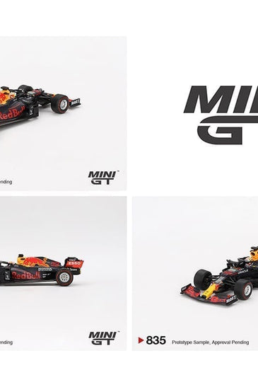 Mini GT 1:64 Red Bull RB16B #33 Max Verstappen 2021 Abu Dhabi Grand Prix Winner #835