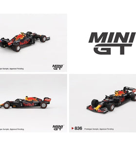 Mini GT 1:64 Red Bull RB16B #11 Sergio Pérez 2021 Azerbaijan Grand Prix Winner #836