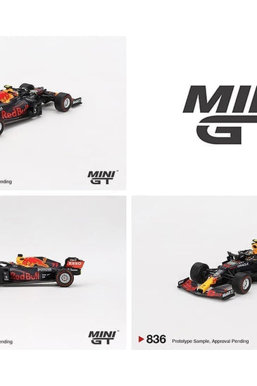 Mini GT 1:64 Red Bull RB16B #11 Sergio Pérez 2021 Azerbaijan Grand Prix Winner #836