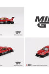Mini GT 1:64 Nissan LB-ER34 Super Silhouette SKYLINE – Red/Black – Limited Edition