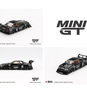 Mini GT 1:64 Nissan LB-ER34 Super Silhouette SKYLINE – Black
