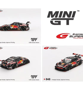Mini GT 1:64 Japan Exclusive Honda NSX-GT “Type S” GT500 #16 “Red Bull MOTUL MUGEN NSX-GT” TEAM Red Bull MUGEN 2022 SUPER GT Series