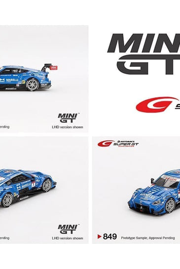 Mini GT 1:64 Japan Exclusive Nissan Z GT500 #1 “MARELLI IMPUL Z” TEAM IMPUL 2023 SUPER GT Series