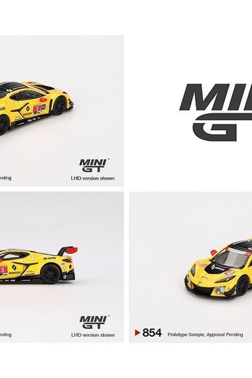 Mini GT 1:64 Chevrolet Corvette Z06 GT3.R #3 Corvette Racing by Pratt Miller Motorsports 2024 IMSA Daytona 24 Hrs