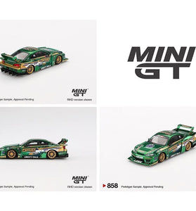 Mini GT 1:64 Nissan LB-Super Silhouette S15 SILVIA LBWK 2024 Fausto Racing #858