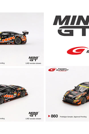 Mini GT 1:64 Japan Exclusive Nissan GT-R NISMO GT3 #10 “PONOS GAINER GT-R” GAINER 2023 SUPER GT SERIES