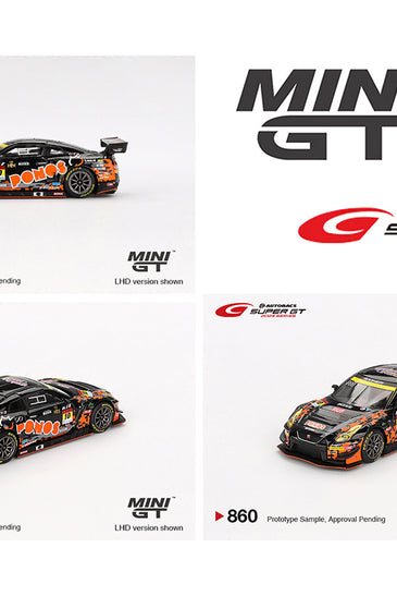Mini GT 1:64 Japan Exclusive Nissan GT-R NISMO GT3 #10 “PONOS GAINER GT-R” GAINER 2023 SUPER GT SERIES