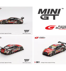 Mini GT 1:64 Japan Exclusive Nissan GT-R NISMO GT3 #11 “GAINER TANAX GT-R” GAINER 2023 SUPER GT SERIES