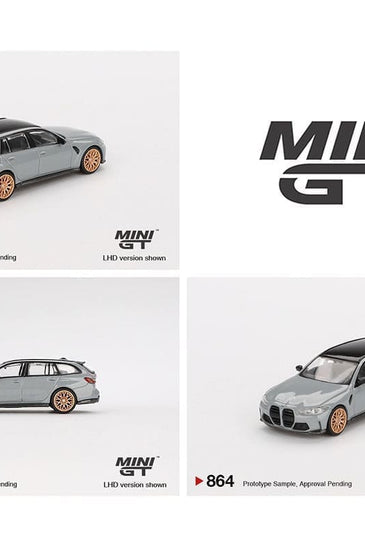Mini GT 1:64 BMW M3 Competition Touring Brooklyn – Grey #864