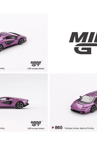 Mini GT 1:64 Lamborghini Countach LPI 800-4 – Viola 30th
