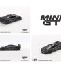 Mini GT 1:64 McLaren F1 GTR #59 1995 Le Mans 24Hr Winner – Post-Race Weathered Matte Black