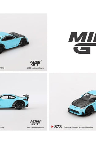 Mini GT 1:64 Toyota GR86 LB-Nation – Baby Blue #873