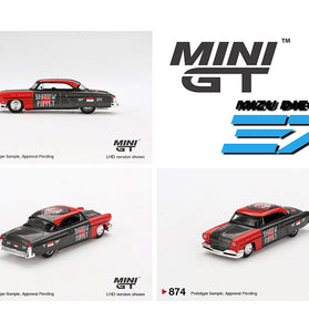 Mini GT x Mizu Diecast 1:64 Lincoln Capri Hot Rod 1954 “Shadow Puppet” #874