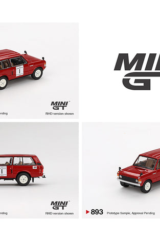 Mini GT 1:64 Range Rover 1971 International Hillrally Winner