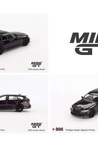 Mini GT 1:64 BMW M3 M Performance Touring – Daytona Violet