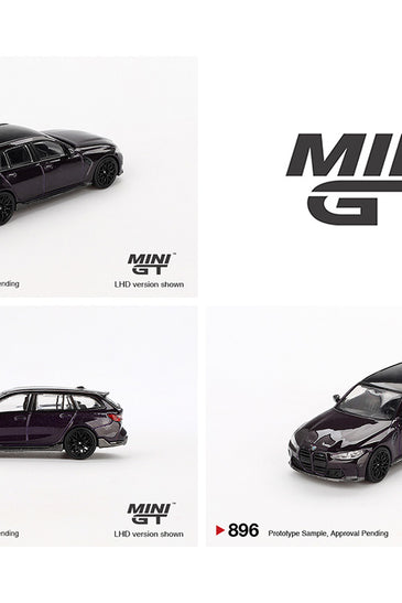 Mini GT 1:64 BMW M3 M Performance Touring – Daytona Violet