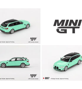 Mini GT 1:64 BMW M3 M Performance Touring – Mint Green