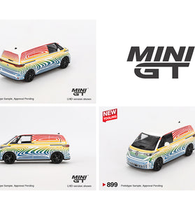 Mini GT 1:64 Volkswagen ID. Buzz Prototype “Rainbow” #945