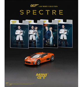 Mini GT 1:64 Jaguar C-X75 James Bond 007 Spectre – Traditional Chinese Packaging – Limited Edition