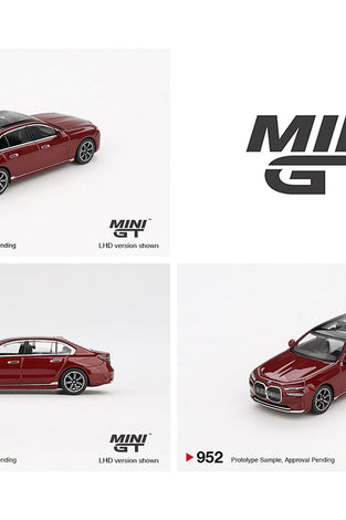 Mini GT 1:64 BMW i7 xDrive60 – Aventurin #952