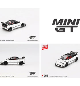 Mini GT 1:64 Mazda AZ-1 Liberty Walk LB40 – White – 2024 Tokyo Auto Salon